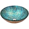 Anzzi Chrona Vessel Sink in Gold/Cyan Mix LS-AZ209 - alternate 1